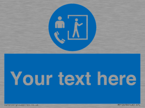 Custom Mandatory: Entry only with supervisor outside